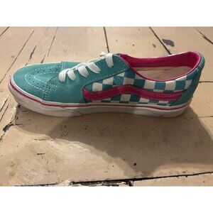 Vans Off the Wall womens shoes size 7.5/ mens shoes size 6 green low tops
